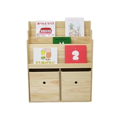 四万十ひのき ヒノキの絵本棚 収納ボックス付き お礼品詳細 ふるさと納税なら さとふる