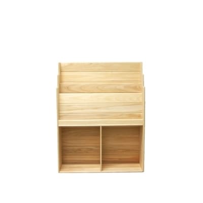 国産四万十ひのき使用【ヒノキの絵本棚】26-253