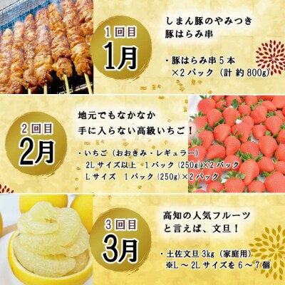 【年末限定・12回定期便】四万十のグルメお楽しみ しまんとふるさと定期便20万円コース 24-616