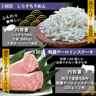 【7ヵ月連続】四万十市人気魚介&お肉返礼品【定期便】26