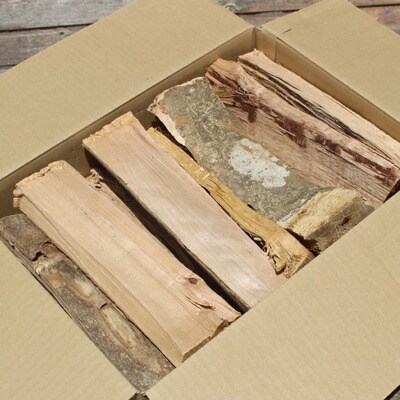 【数量限定】薪ストーブやアウトドアに!黒潮薪本舗の黒潮薪1箱(合計 約17kg) 