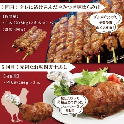 【6回定期便】牛・豚・鶏が月替わりで届く!肉づくし定期便 R6