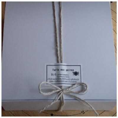 甘さ控えめ・こだわり素材の「サクサク洋梨焼きタルト」26-690