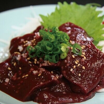 四万十牛　【未経産黒毛和牛】加熱用レバー 約400g 26-975