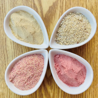 【山﨑生姜農園】スパイス4本セット(生姜塩・紅生姜塩・にんにく紅生姜塩・生姜パウダー) 26