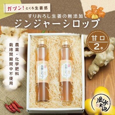 しょうがシロップ　計2本入り 26-202