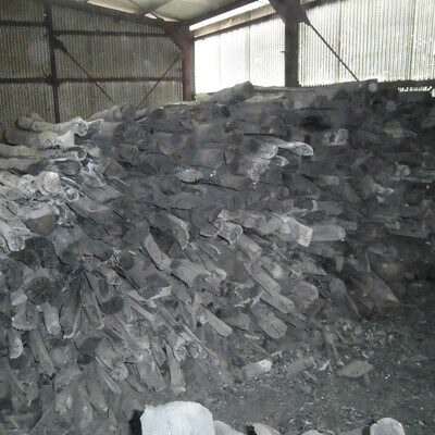 【数量限定】四万十市産　森のなかまの樫炭(黒炭)約5kg 26-506