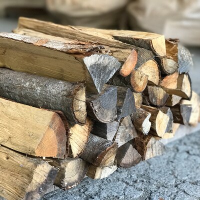 【数量限定】四万十のストーブ薪ミックス(なら・樫・さくら)約20kg R5-899