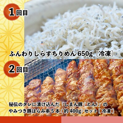 【5回定期便】四万十わくわく定期便5万円コース 39210-999-9008