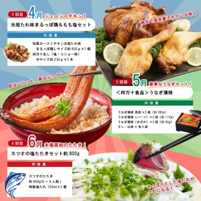 【年末限定12回定期便】四万十の人気グルメお楽しみ しまんとふるさと定期便30万円コース25-618