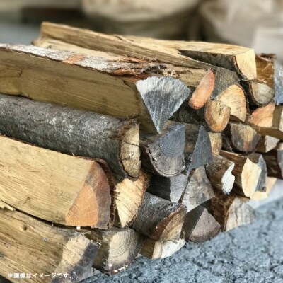 【数量限定】四万十のストーブ薪ミックス・未乾燥(主にシイ)約25kg【随時配送】25-898