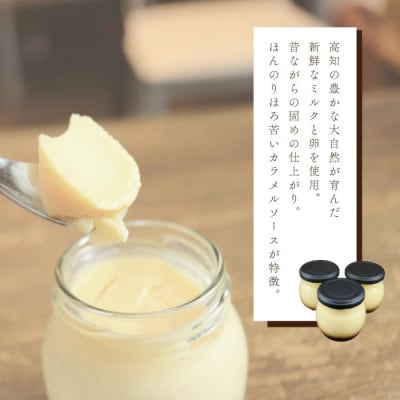 ほろ苦カラメルの贅沢 濃厚大人のカスタードプリン 瓶詰め4個入り