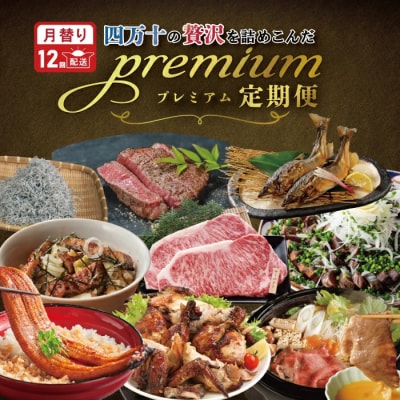 【12回定期便】四万十の贅沢を詰め込んだ プレミアム定期便 R7
