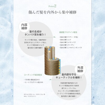 【6回定期便】サロン・ド・オーデ ボンドリペア シャンプー&トリートメント2点(各500ml)　26