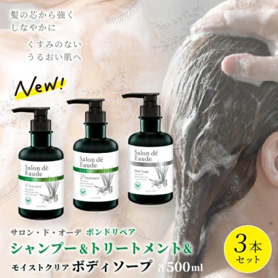 サロン・ド・オーデ ボンドリペア シャンプー&トリートメント&ボディソープ 3点セット 26