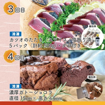 【5回定期便】四万十うきうき定期便5万円コース