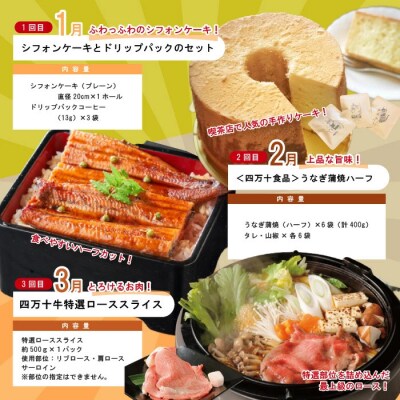 【年末限定12回定期便】人気グルメお楽しみ しまんとふるさと定期便30万円コース 2025-618