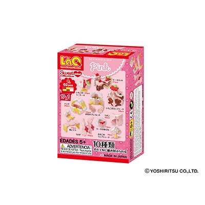 LaQ スイートコレクションドリームズ+スイートコレクションミニピンク
