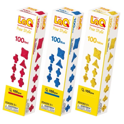LaQ フリースタイル100×3セット 【選択A】