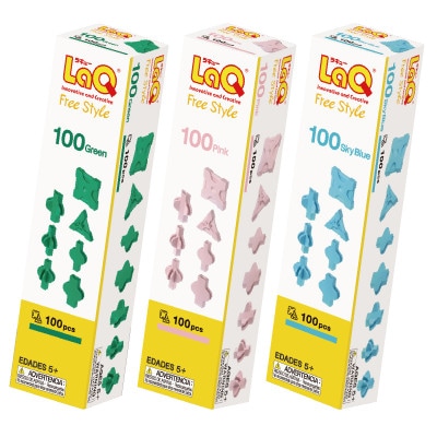 LaQ フリースタイル100×3セット 【選択B】