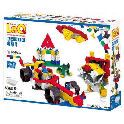 LaQ ベーシック401 プラスチックコンテナver.