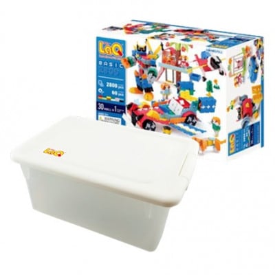 LaQ ベーシック2800 NEWプラスチックコンテナver.
