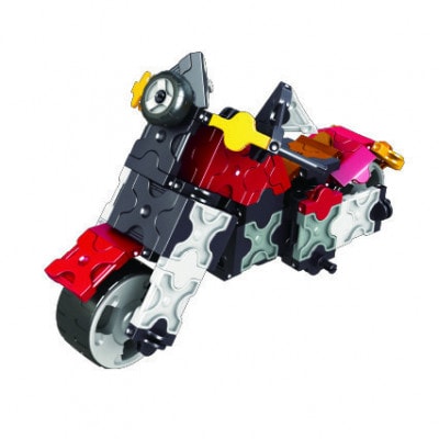 LaQ ハマクロンコンストラクター 機関車+ブラックレーサー