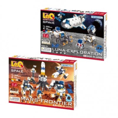 LaQ スペースシリーズ 月面探査+火星開拓