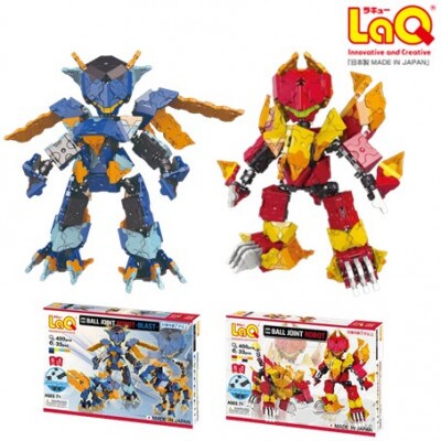 LaQ ボールジョイントロボット+ボールジョイントロボット ブラスト
