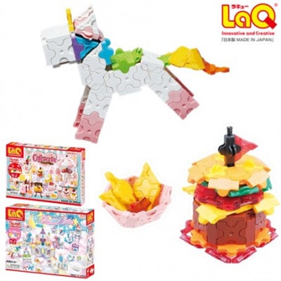 LaQ SCトゥインクルキャッスル プラスチックコンテナver.+カフェテリア