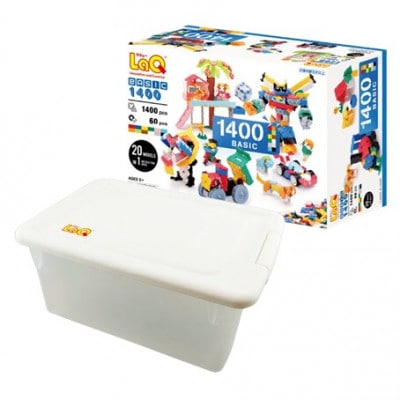 LaQ ベーシック 1400 NEWプラスチックコンテナVer.