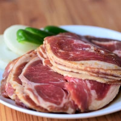かじたの特製 味付けラムジンギスカン(420gx2P)[11-820]