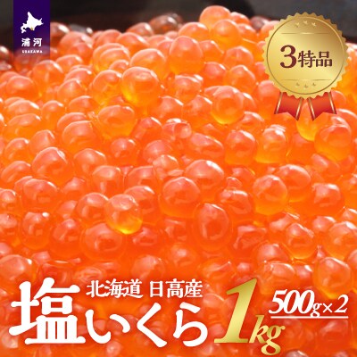 塩いくら3特品(500g×2箱)[02-499]