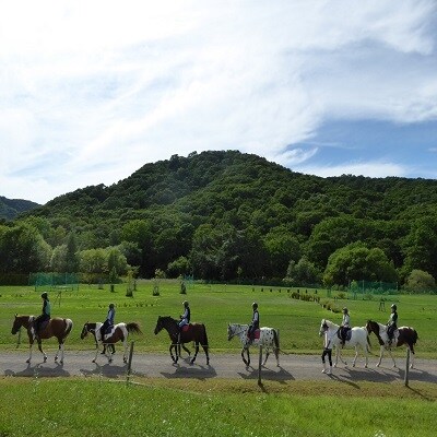乗馬招待券45分×2枚(初心者コース)[07-092]