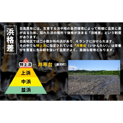 【お試し用】特上浜 井寒台(いかんたい)産 日高昆布200gx1[34-1114]