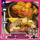 さっちゃんハウス『ハンバーグ』2種セット各3個入[47-1256]
