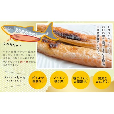 秋鮭ハラス切身(計1kg)[15-1259]