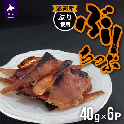 北海道日高産 ぶりちっぷ(40g×6P)[25-1293]