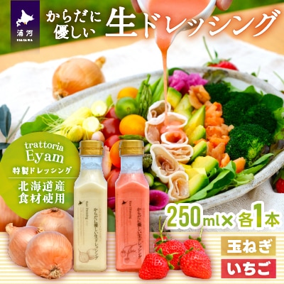 【贈答用】からだに優しい『生ドレッシング』ギフトボックス 2本セット[52-1325]