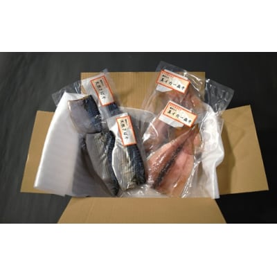 浦河前浜の恵み!真イカ&天然秋さば半身の一夜干しセット[08-1527]