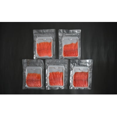 紅鮭スモークサーモン(60g×5P)[01-1543]