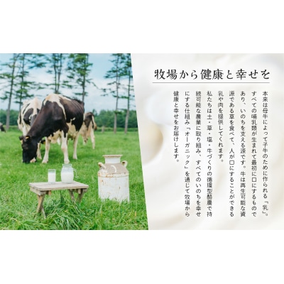 十勝オーガニック牛乳　900ml×2本(AC0006)