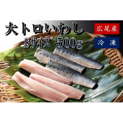 大トロいわし　フィレ　Sサイズ　500g(AM0006)