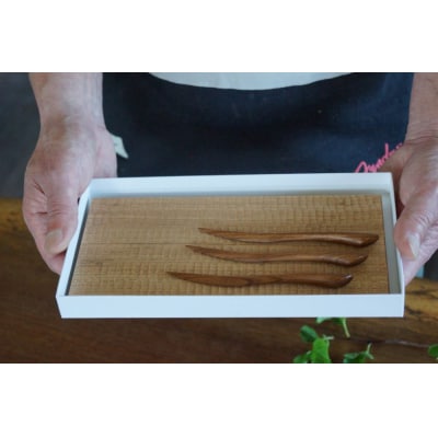 「えんじゅの菓子切り」と「くるみの茶敷き」のセット(O0001)