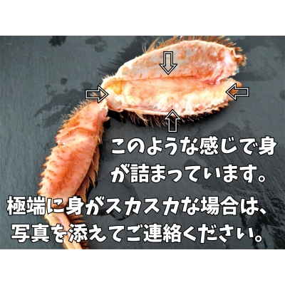 ボイル毛ガニ　350g　1尾(茹で冷凍)(0102)
