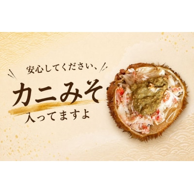 昆布熟成　毛ガニ甲羅宝盛り【ふるさと納税　北海道　十勝　広尾町　毛ガニ　かに】(0141)
