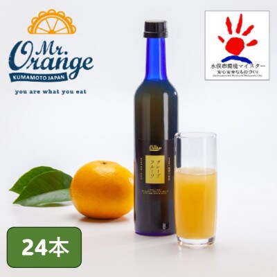 環境マイスターの果汁100%グレープフルーツ500ml×24本