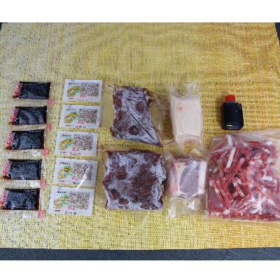 馬刺し4種ファミリーセット400g(水俣市)