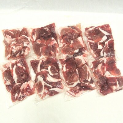【熊本県産】ひのきの森のブランド豚「モンヴェールポーク」豚こま切れ2kg(250g×8パック)