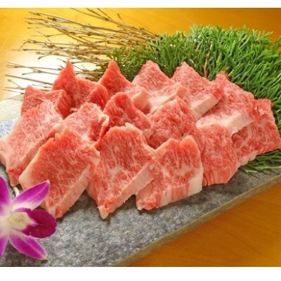 あか牛カルビ焼肉セット(あか牛バラカルビ400g あか牛のたれ200ml付き)(水俣市)